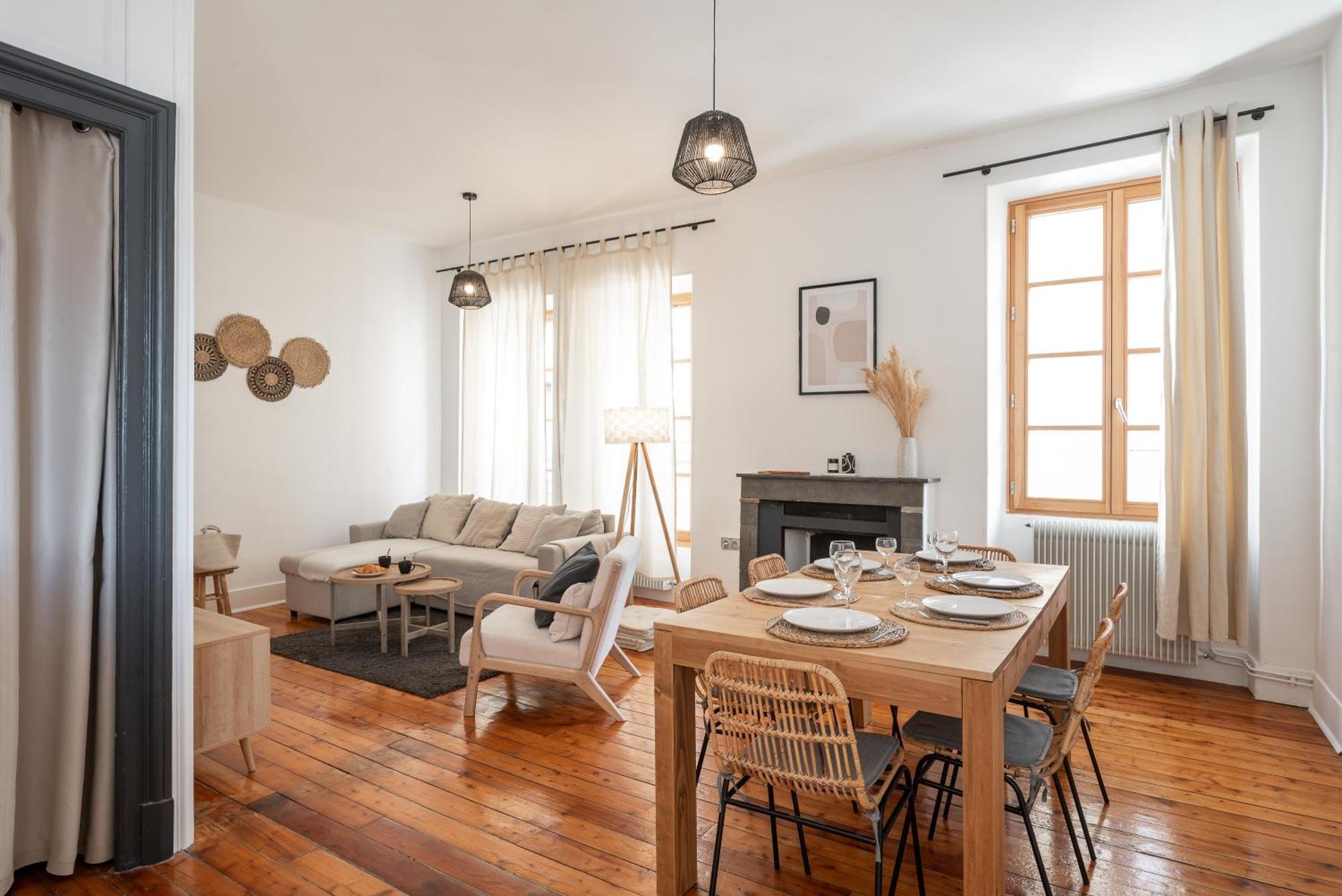 Appartement Spacieux Et Chaleureux Coeur De Ville Chambéry Buitenkant foto